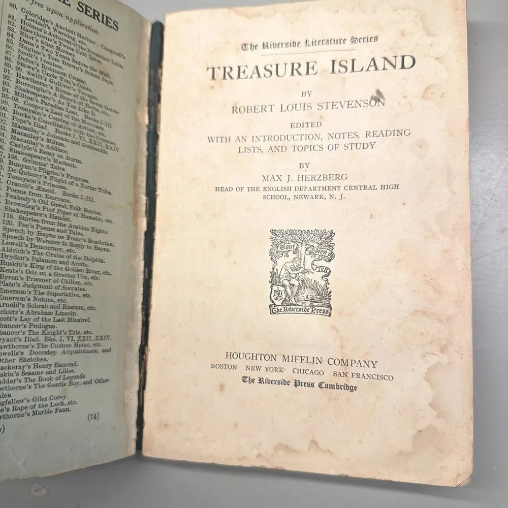 Vintage treasure island